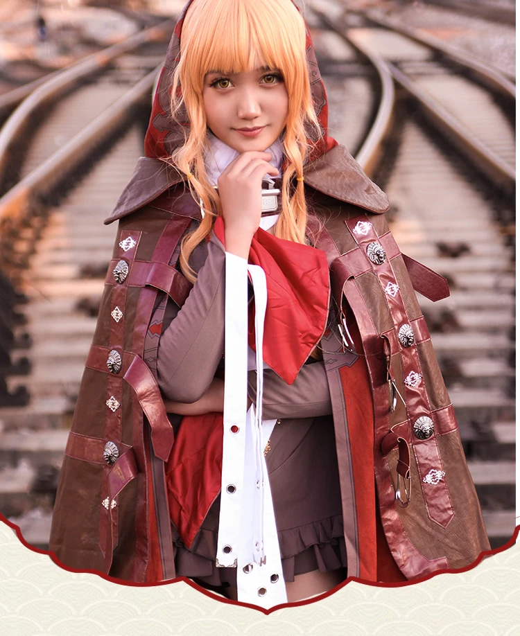 CosplayLove SINoALICE Cosplay Costume Dead Alice Red Riding Hood Dress Cosplay Costume Full Suit Custom Made (15)