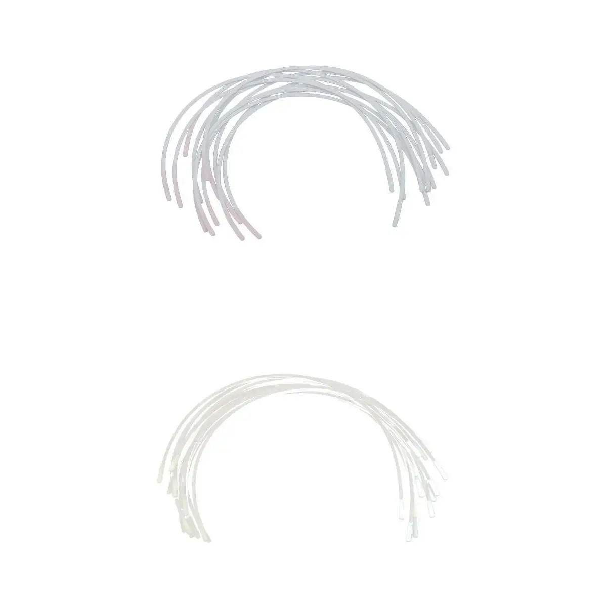 Set of 12 Pairs Stainless Steel Womens Swimsuit Bra Accessories Underwire Replacement for Cup C D