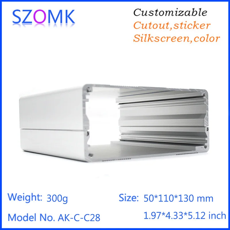 aluminum extruded enclosure project box instrument enclosure junction housing szomk chassis outlet boxes (9).jpg