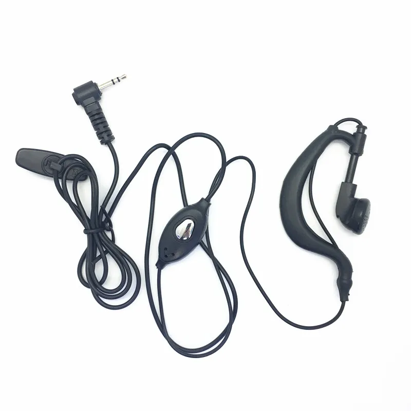 5X2.5Mm Cuffia Curvetta Per Motorola T5428 T6200C T5720 Tlkr T80 T6 T60 T6500 T8 Etc Walkie Talkie