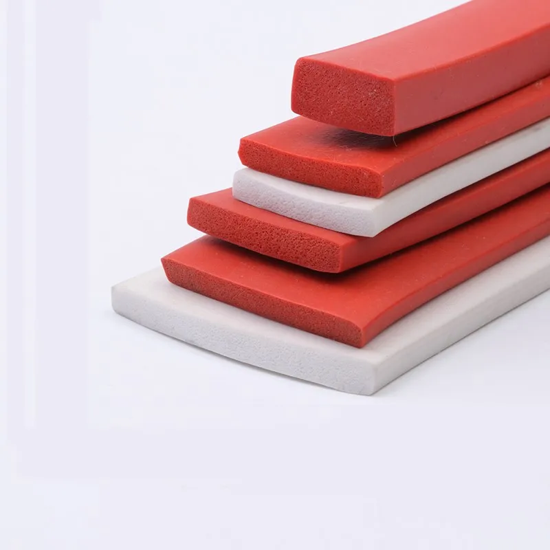 Silicone Foam Strip Heat Insulation 8x4mm 15x15mm 16x14mm 10x2mm