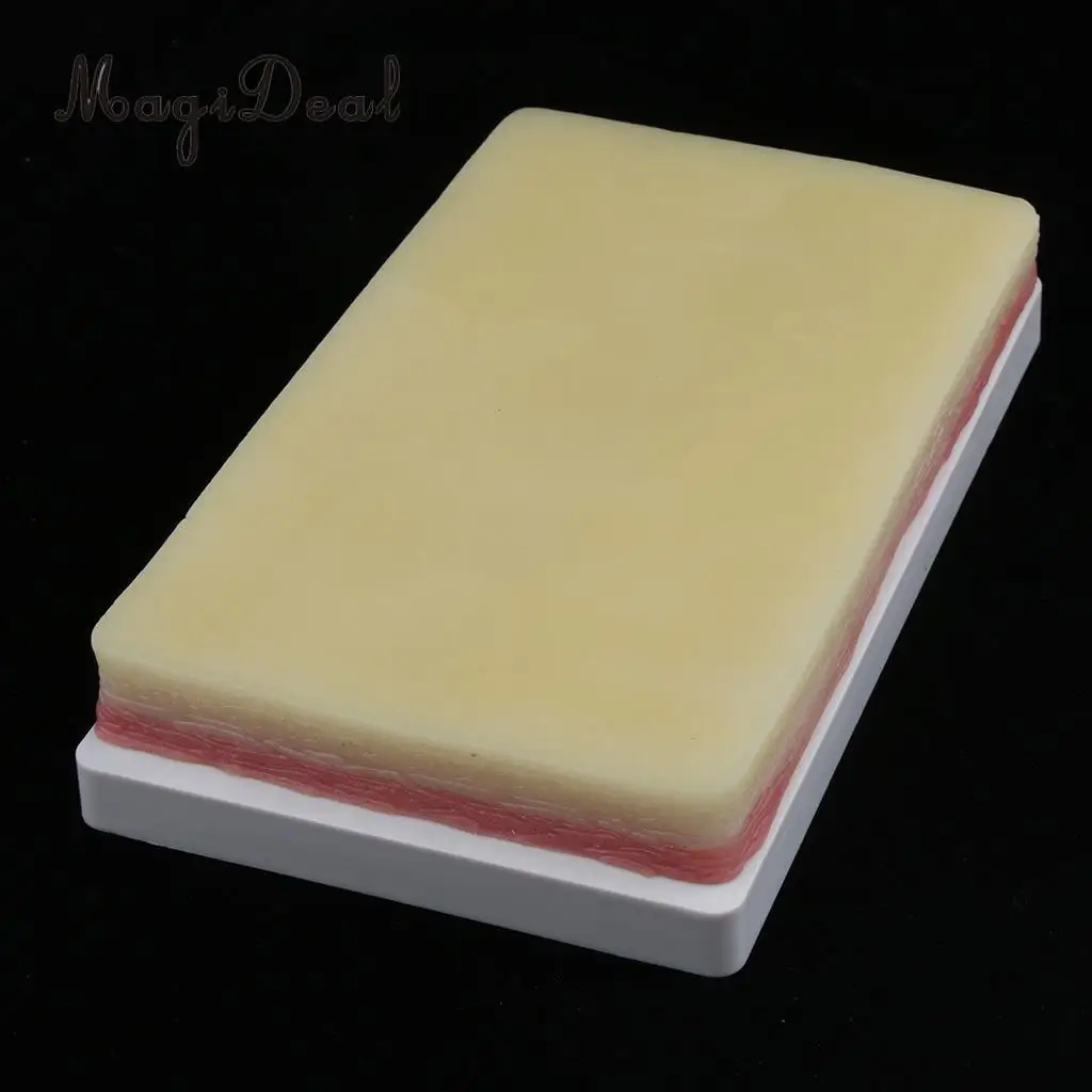 

Medical Surgery Suture Training Practice Simulation Human Skin Model Pad
