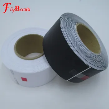 

White Black Tennis Dedicated Racket Protector Racket Head to Reduce the Impact and Friction Stickers Tennis Overgrips L353-2