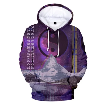 

New Arrival Vaporwave Print Hoodie Boy's Leisure Loose Long Sleeve Hoodie Men Women Unisex personality pullovers