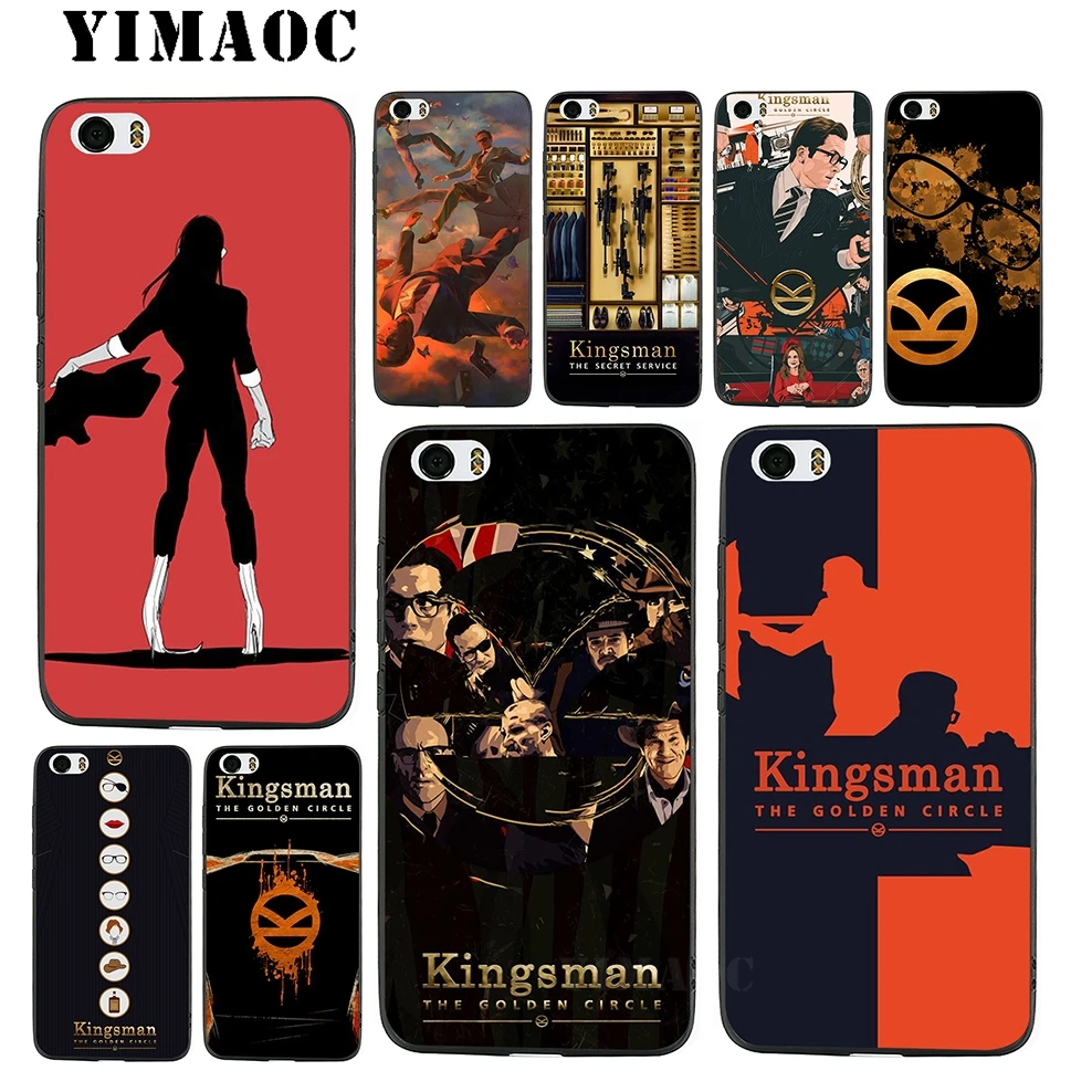 Мягкий силиконовый чехол YIMAOC Kingsman The Secret для Xiao mi Red 6 Note 4X 4A 5A 5 Plus A1 A2 Pro Lite 8 |