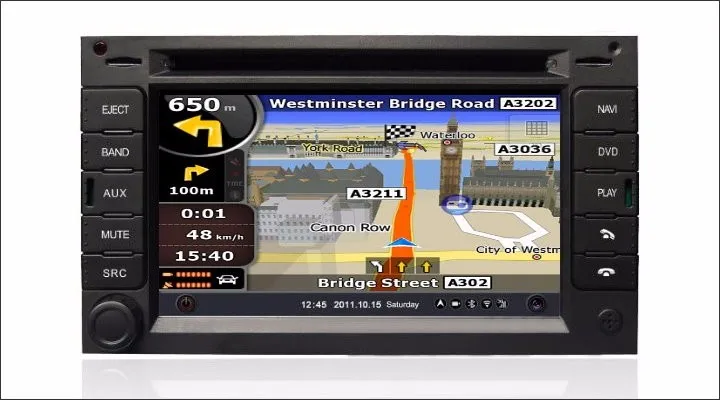 Cheap Liislee For Daewoo Kalos GPS Satellite Nav Navi Map Navigation Radio Stereo CD DVD Player HD Touch Screen S160 Multimedia System 2