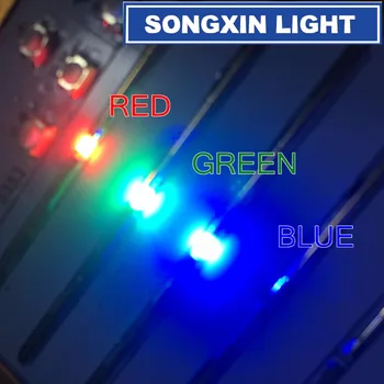

1000pcs SMD 0805 (2012) RGB Tricolor 20mA Red Green Blue Ultra Bright Surface Mount LED Chips Common Anode Light Emitting Diode