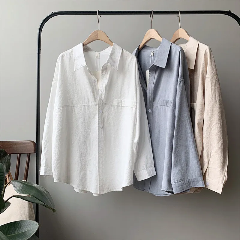 

Vintage Women Blouse Shirts 2019 Autumn Korean Long Sleeve Women's Tops Blouses Blusas Roupa Feminina Tops High Quality Y6523