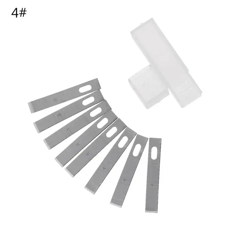 

8Pcs Engraving Craft Sculpture Knife Replace Blades Wood Carving Paper Cut Tools