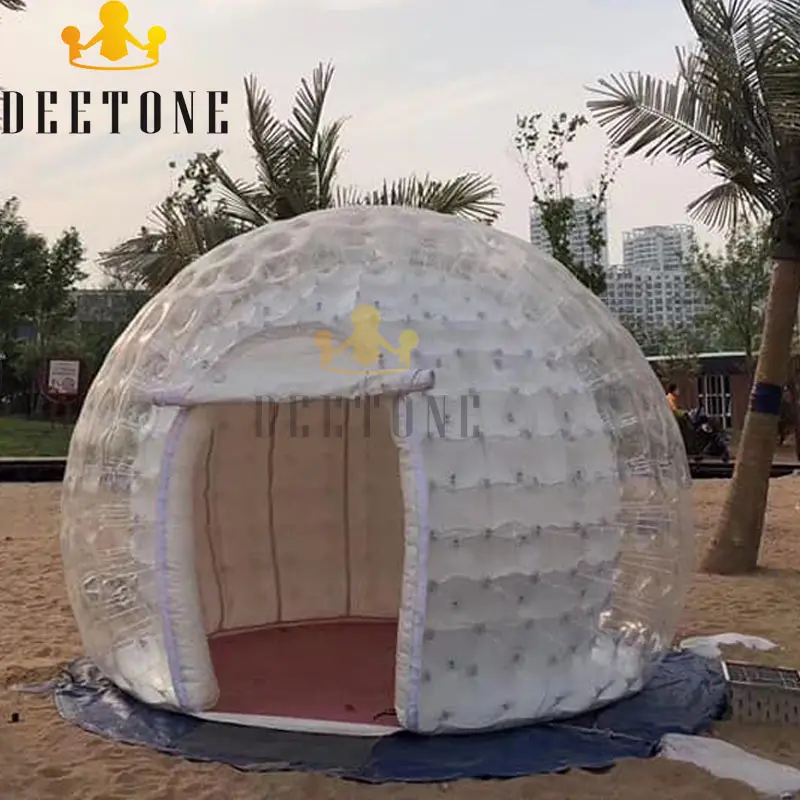 

FreeShipping double layer inflatable bubble house, transparent party bubble room tent for for mobile hotel, inflatable dome tent