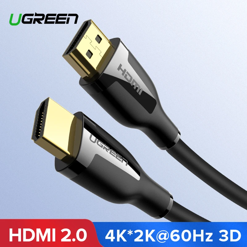 Ugreen HDMI كابل 4 K HDMI 2.0 كابل ل IPTV LCD xbox 360 PS3 4 برو قمة مجموعة مربع Nintend التبديل العارض كابل HDMI 5 M 10 M