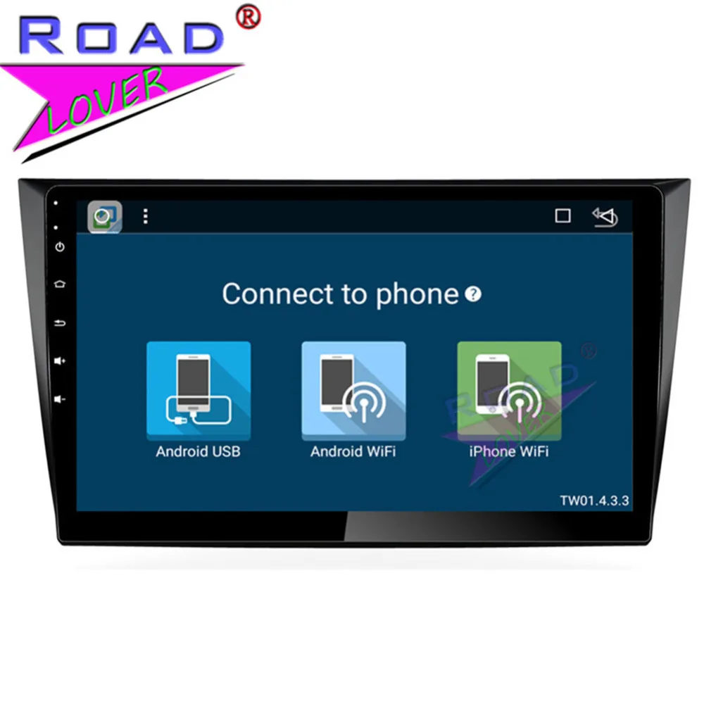 Excellent Roadlover Android 8.1 Car Head Unit Player Autoradio For VW Golf 2009 2010 2011 2012 2013 GPS Navigation Magnitol 2 Din NO DVD 4
