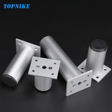 TOPNIKENon-ржавеющие ножки для шкафа из алюминиевого сплава, ножки для дивана, ножки для стола, ножки для кухонного шкафа, могут быть настроены по высоте