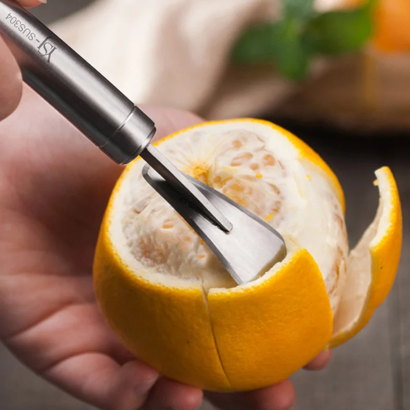 

GLANYOMI 304 Stainless Steel Orange Grapefruit Peel Peeling with Sharp Edge Fruit & Vegetable Tools Kitchenware Kitchen Tools
