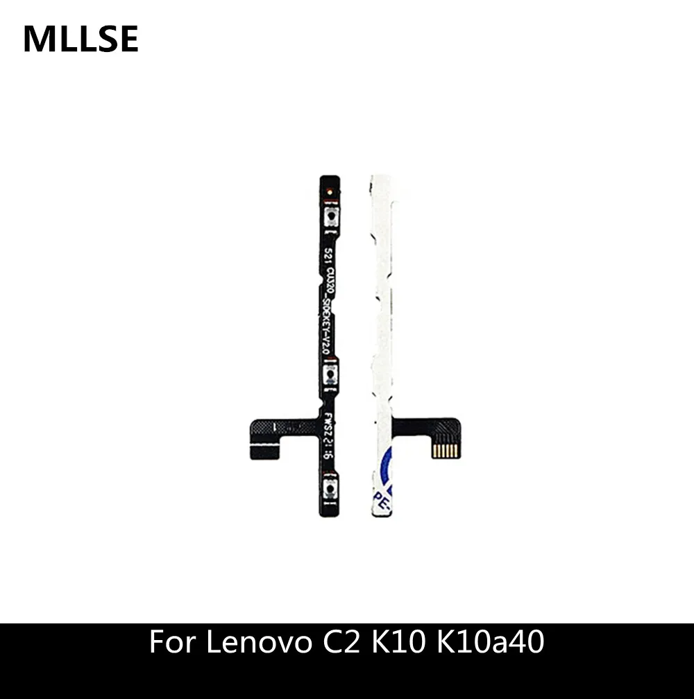 

Replacement Power On Off Volume Up Down Switch Key Button Flex Cable For Lenovo C2 K10 K10a40