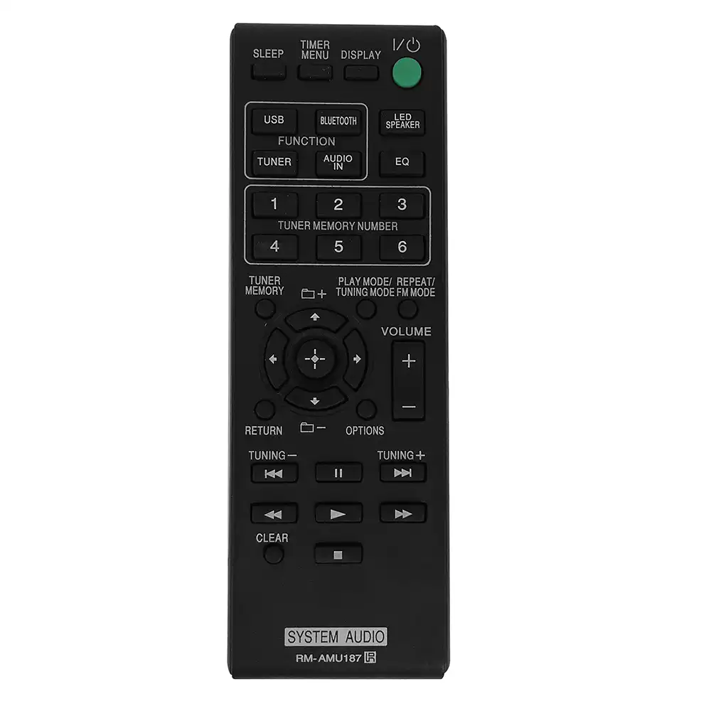 sony bluetooth speaker remote