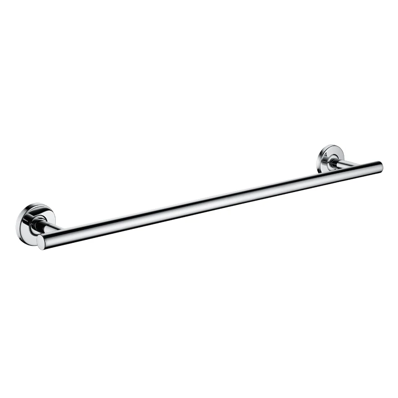 Single Towel Bar Набор аксессуаров для ванной комнаты с зеркальным покрытием, настенная мыльница, крючок для халата, полотенце, кольцо в рулоне, держатель для бумаги, держатель для туалетной щетки SUS 304 - Цвет: Single Towel Bar