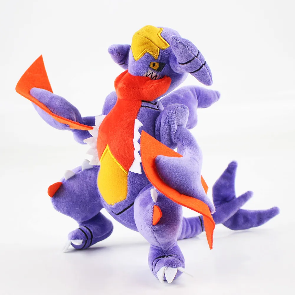 Bounsweet Pyukumuku Komala Volcarona Mega Salamence Garchomp, плюшевая кукла-игрушка в форме тифлора - Цвет: 20cm Garchomp