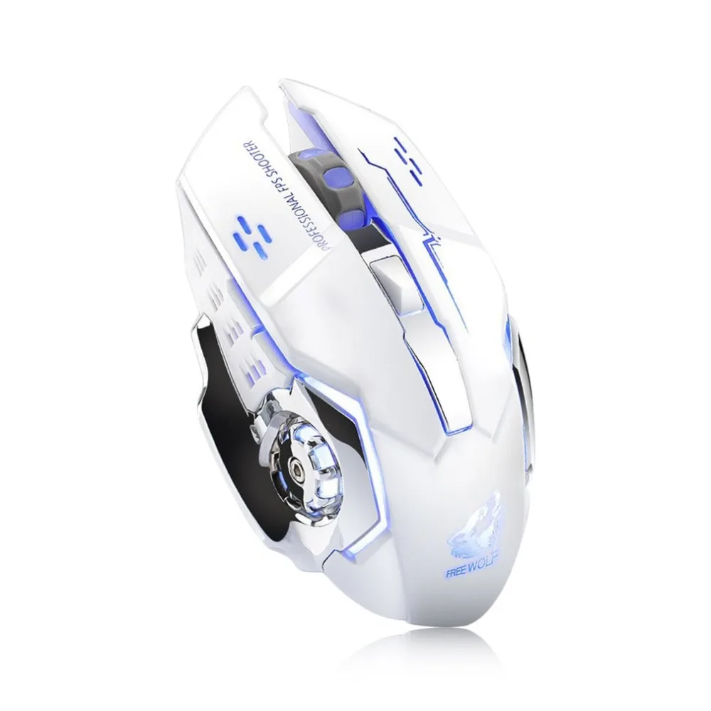 

Wireless Fashion Colorful Backlight Light Gaming Mouse For Laptop PC Ergonomics Design DPI Adjustable Computer Peripherals
