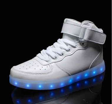Корейская версия обуви для мужчин и женщин; светильник; цветной светильник; флуоресцентная спортивная обувь; Повседневная модная обувь с подсветкой