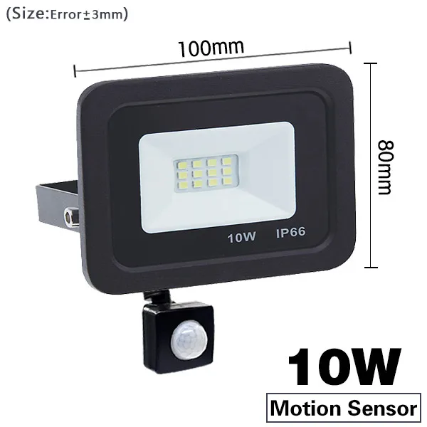 modern flood light motion sensor