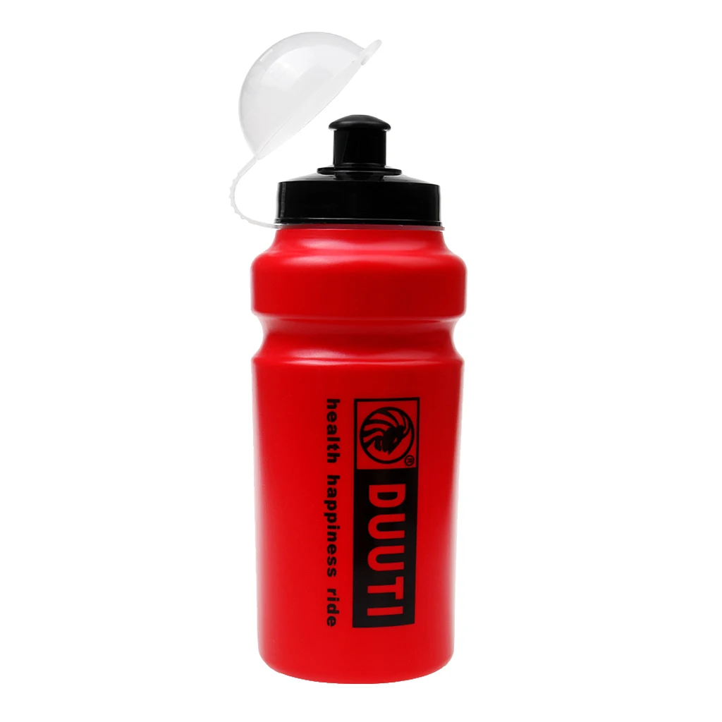 500ml Hydration Leakproof Bicycle Water Bottle Bicycle Accessories for Sports Running Hiking Gym Cycling Red  