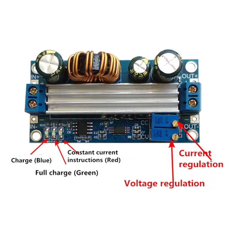 5-30 в до 0,5-30 в Регулируемый повышающий/понижающий модуль питания постоянное напряжение постоянный ток понижающий модуль заряда