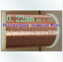 0.22mm *100m / pcs QA-1-155 Polyurethane enameled Wire Copper Wire enameled Repair