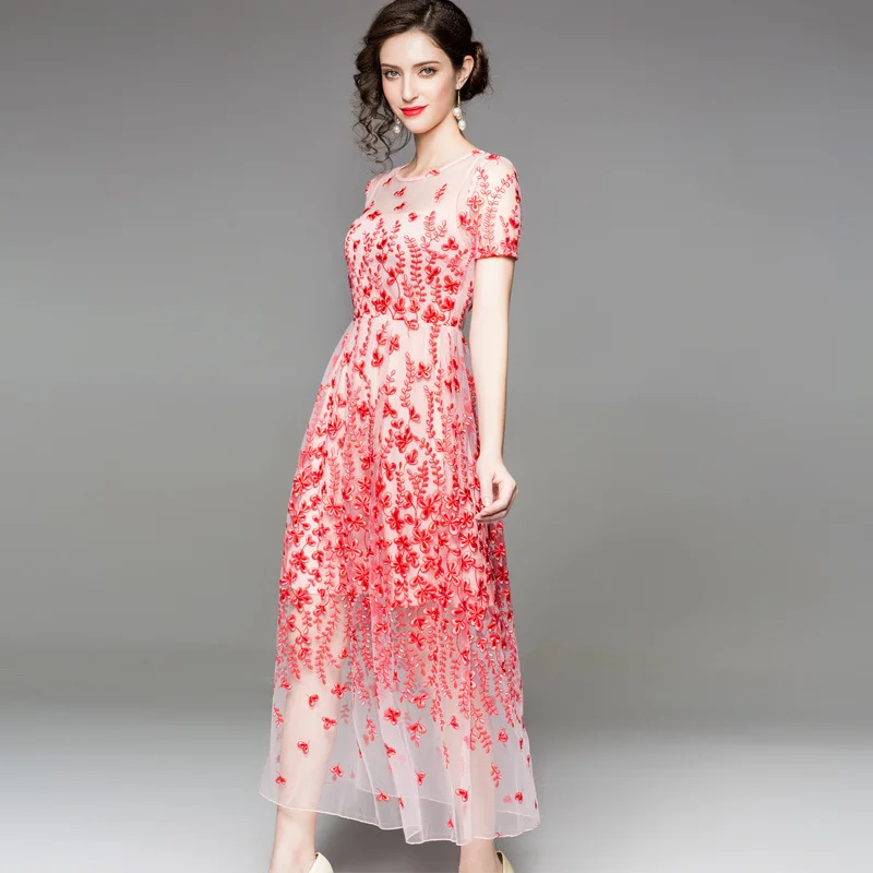 Новинка 2018 г. дешевые Вечеринка особых случаев Vestidos Для женщин повторяющийся