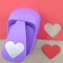 50 мм furador форма сердца Супер большая форма r Удар Ремесло Скрапбукинг бумага дырокол большой Ремесло Удар DIY детские игрушки S2883