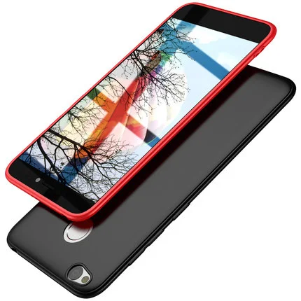 Роскошный мягкий силиконовый чехол GU JIANG для телефона xiaomi redmi 4x легкий матовый