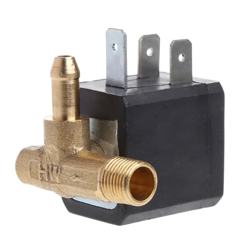 Cannula N/C AC 230V G1/8 &quotлатунный парогенератор воздуха водяной электромагнитный клапан