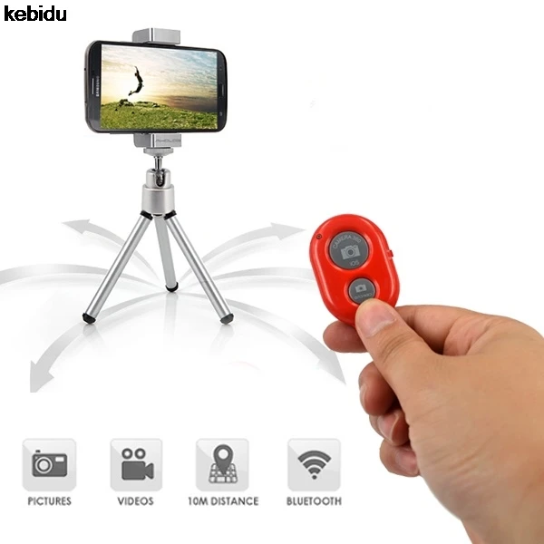 

Universal Self-timer Selfie Wireless Bluetooth Remote Shutter Monopod Self Timer for iPhone IOS Samsung Android For xiaoni Oppo