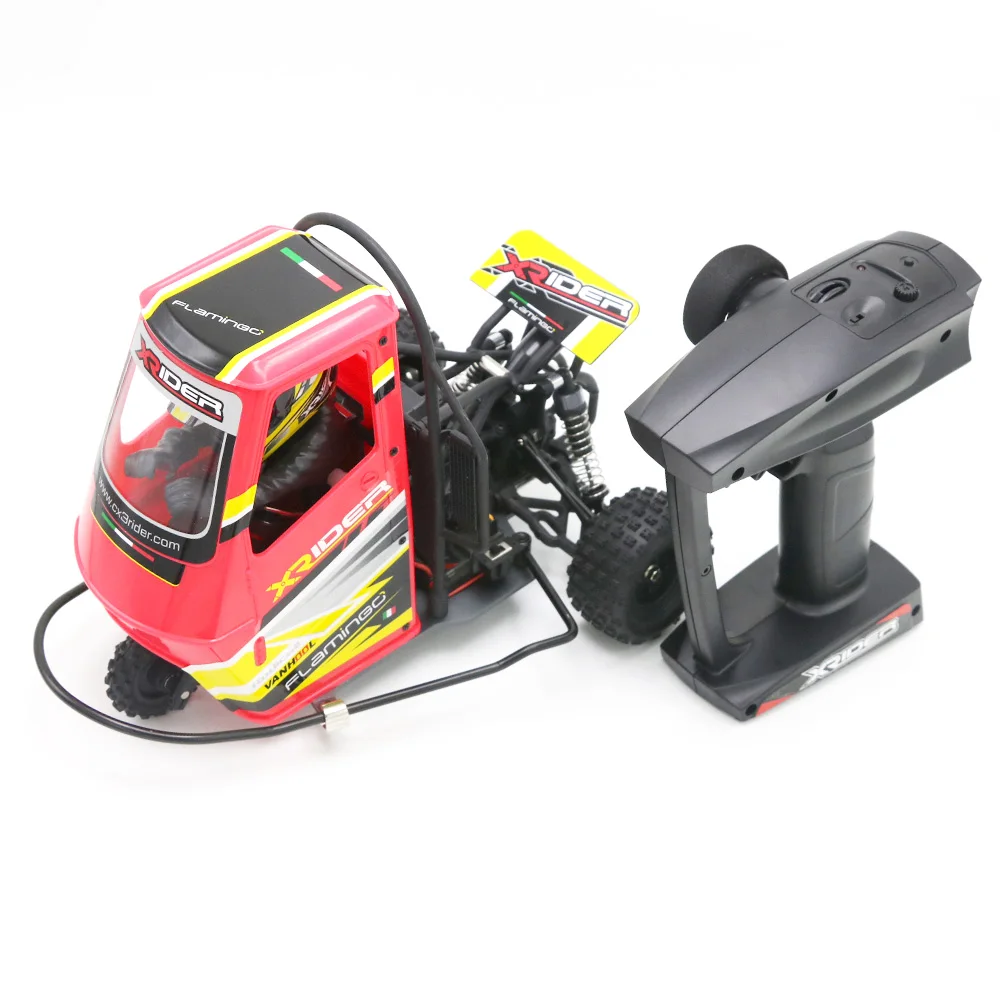 US $125.66 Rc Car Remote Control Car 24g XRider 18 Piaggio Ape 18 2wd Kids Battery Powered Drift Cars Rtr