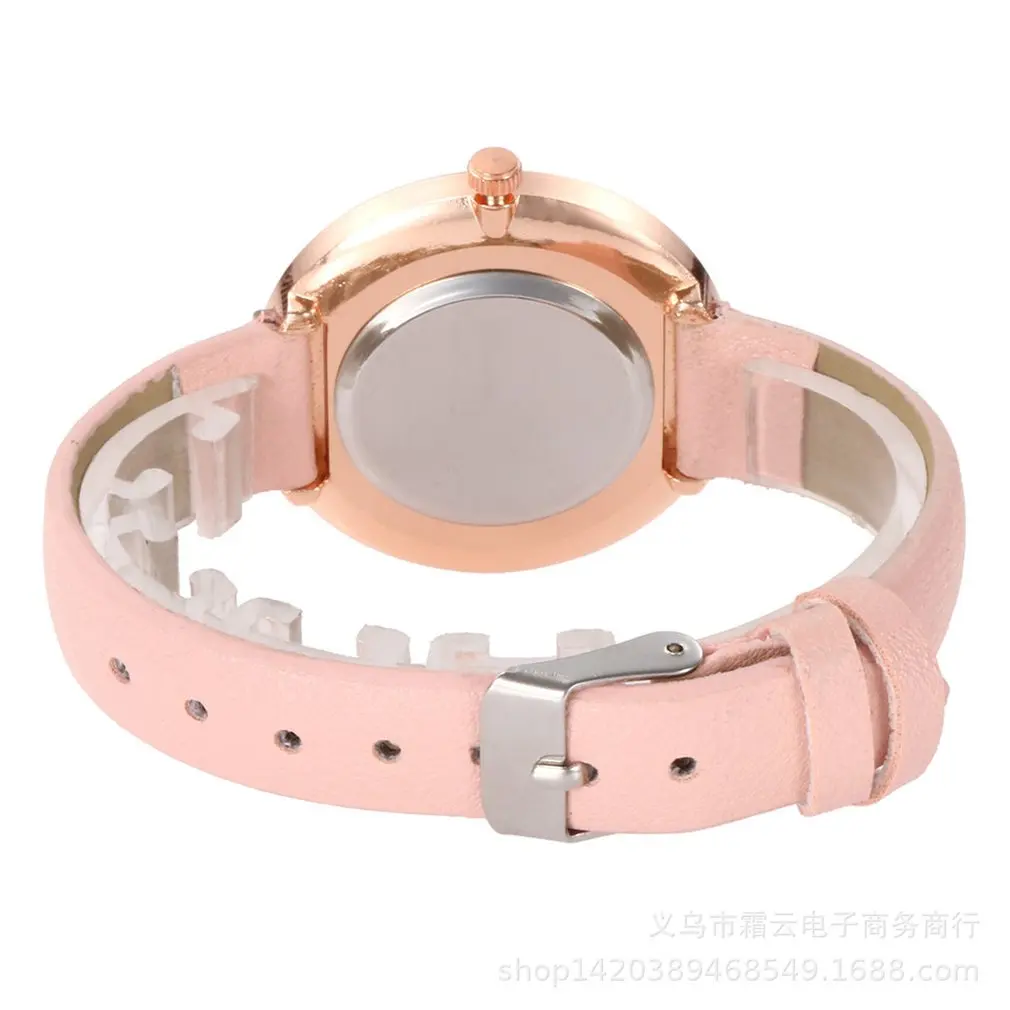 Роскошные Звездные женские часы кожаные кварцевые женские часы-браслет Простые повседневные часы для влюбленных наручные часы для девочек Relogio подарки