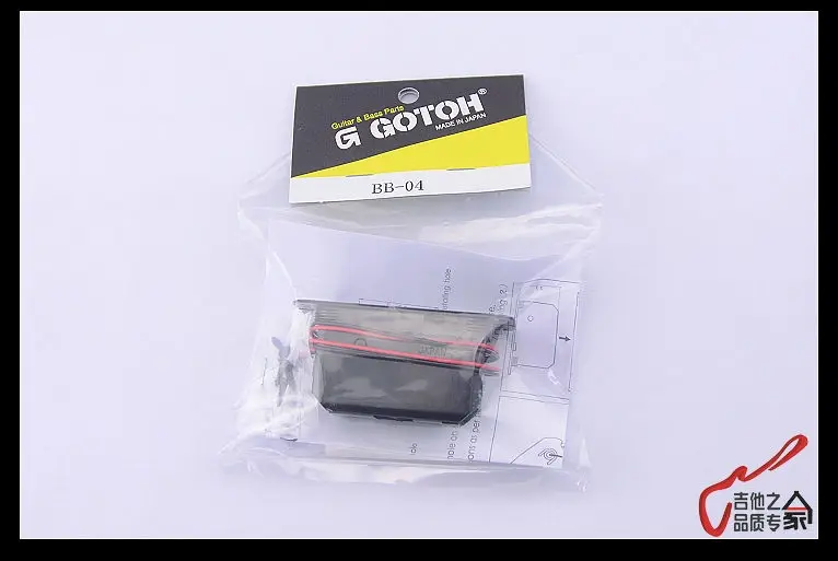 GOTOH BB-04 9 в коробка для батареек чехол для электрогитары бас и активный звукосниматель Сделано в Японии