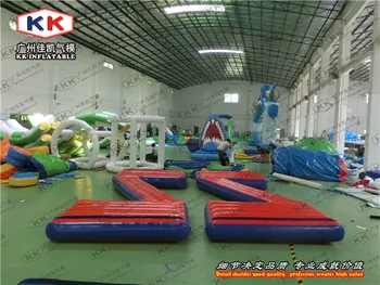 

Inflatable Sea Water Park Water Floating Games For Obstacle Combination