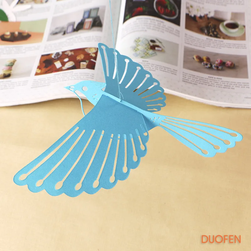 S18050101 3d Flying Bird Set Stencil Metal Cutting Dies For Diy Papercraft Project Scrapbook Paper Album Greeting Card Cutting Dies Aliexpress