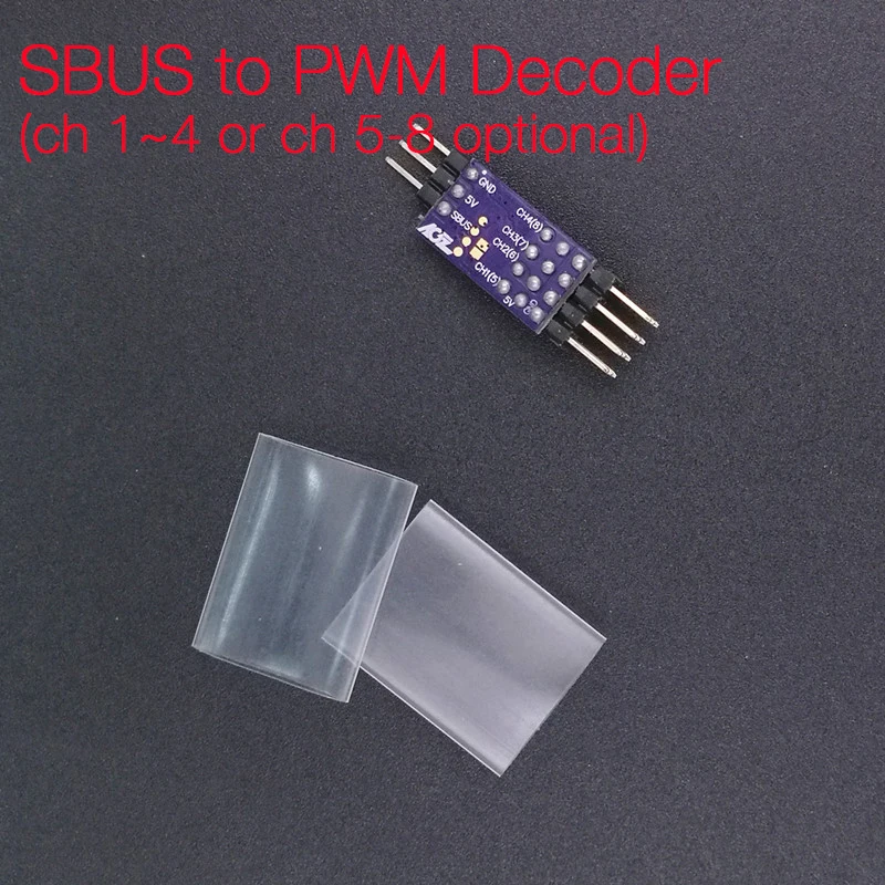 SBUS к PWM Декодер для FRSKY RXSR XM+ XSR приемники SBUS к PWM выходной сигнал