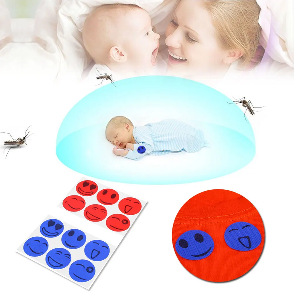 Buy Hot 90PCS/Lot Smiling Face Cartoon Mosquito