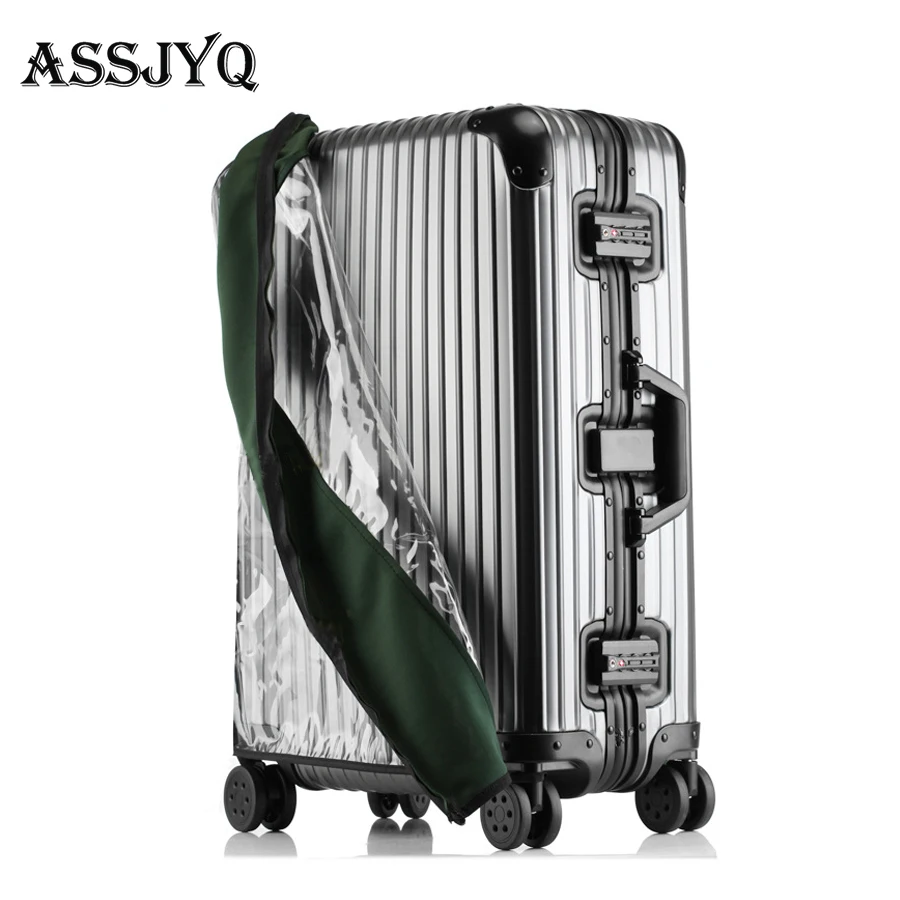 

PVC Transparent Luggage Cover For Luggage Elastic Waterproof Trolley Case Rain Bags Travel Suitcase Accessories18-30inch Trolley