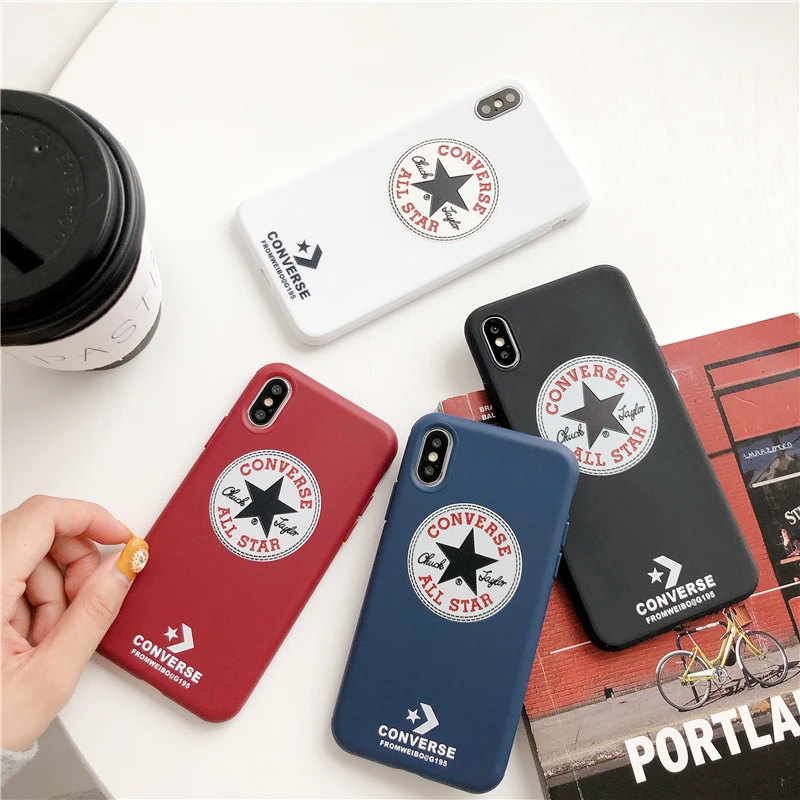 

Soft Phone Cover Case For Iphone X Xs Max Xr 8 7 6 6s Plus Super 3d Relief Silicon Cases Street Fashion Canvas Shoes Brand Coque