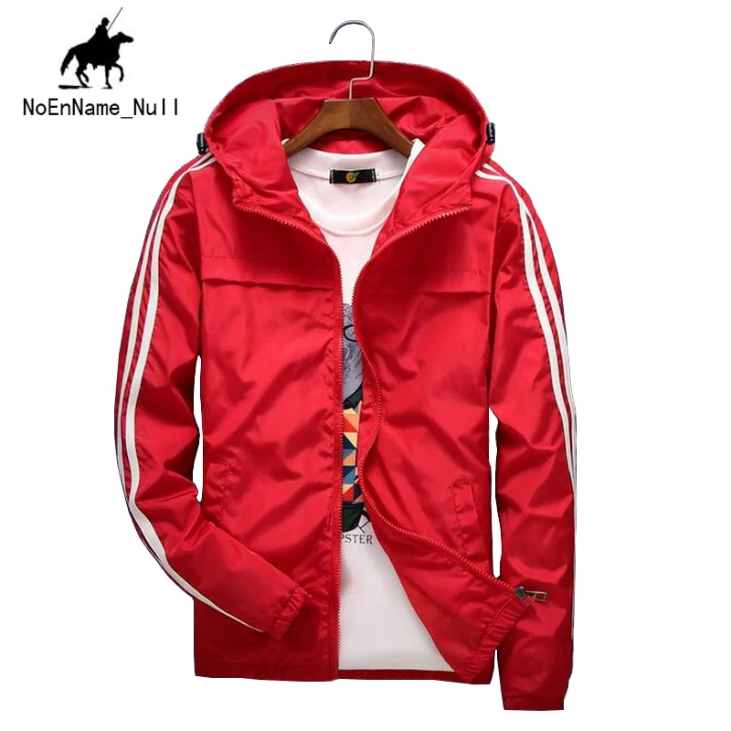 2017 New Listing Spring and Autumn Men's Hooded Jacket Solid Color Simple Wild Youth Sports Tide 90 | Спорт и развлечения