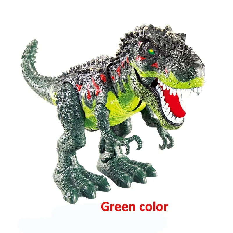 2017 Fashion Gift Kid Electric toy large size walking dinosaur robot With Light Sound Tyrannosaurus Rex kids Educational toys 4