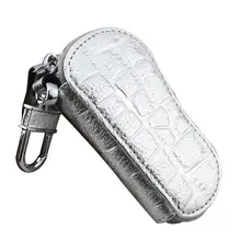 Модный кожаный Автомобильный держатель для ключей на сумку брелок кольцо Чехол кошелек для мужчин женщин Брелок Сумочка брелок кольцо сумка новое поступление