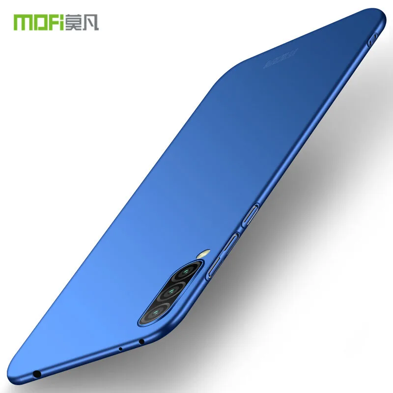 Чехол MOFi для Xiaomi Mi CC9 Meitu Custom Edition задняя крышка полная защита Жесткий ПК Fundas, чехлы для телефонов Shell - Цвет: Синий