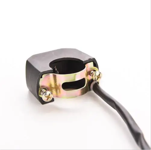 Disparador negro 1 PC 12 V DC Sistema eléctrico motocicleta interruptor 7/8 \ Disparador negro 1 PC 12 V DC Sistema eléctrico motocicleta interruptor 7/8 \