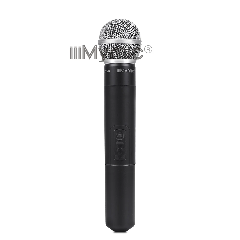 IiiMymic IU-302C UHF 600-700 МГц двухканальный поясной пакет+ лацканы+ гарнитура+ Портативная Профессиональная Беспроводная микрофонная система для DJ KTV