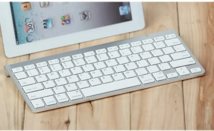 High Quality Ultra-Slim Bluetooth Keyboard Mute Tablets and Smartphones For Apple Wireless Keyboard Style IOS Android Windows pc keyboard