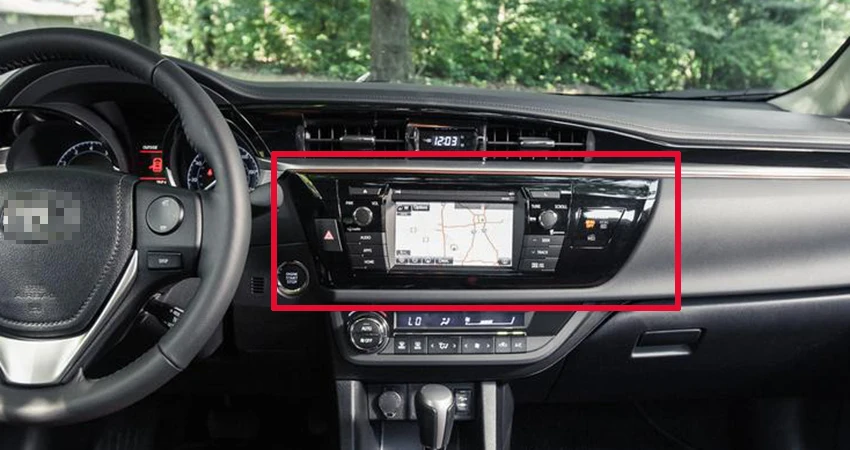 Clearance YESSUN Android Car Navigation GPS For Toyota Levin 2013~2015 HD Touch Screen Audio Video Stereo Multimedia Player No CD DVD 1